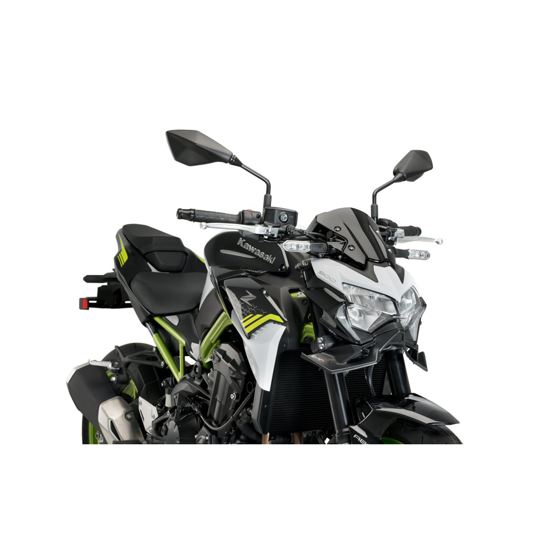 PUIG Z900 2022 SPOILER FRONTAL NAKED PRT MATE PUIG Z900 2022 SPOILER FRONTAL NAKED PRT MATE