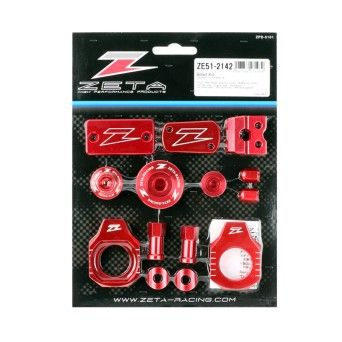 ZETA KX250F 17/KX450F 16 - COMPLETO VERMELHO