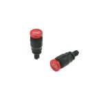 ZETA CONJUNTO MINI SANGRADOR BAINHA WP VERMELHO 2PCS