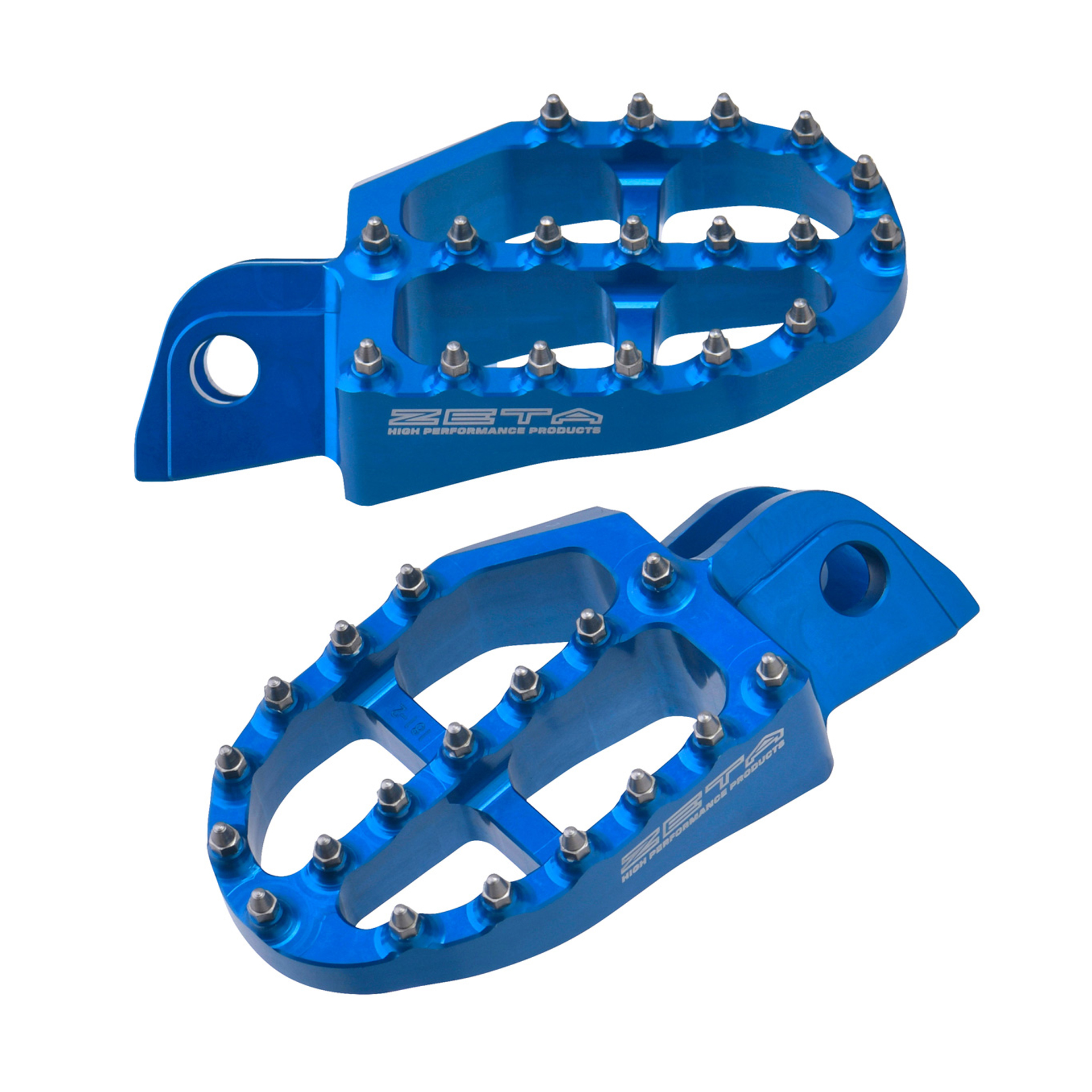 ZETA POUSA PES ALUMINIO KTM SX - 15 H AZUL ZETA POUSA PES ALUMINIO KTM SX - 15 H AZUL