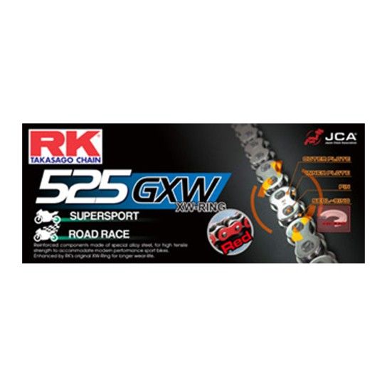 FE RK525 GXW 120 ENLACES ROJO