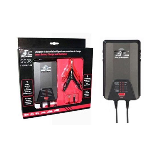 FE LITIO SC3800 6V 12V BATTERY CHARGER