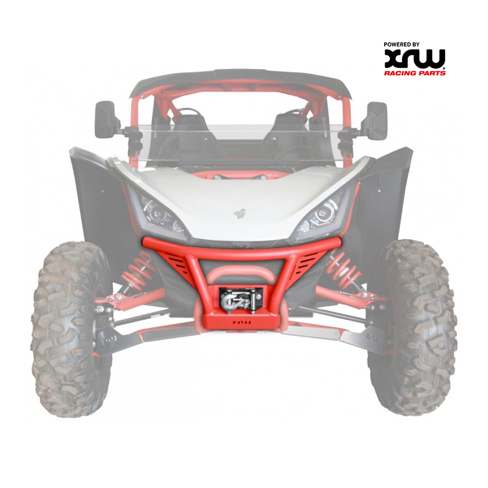 FRONT BUMPER RED - VILLAIN SX10 FRONT BUMPER RED - VILLAIN SX10