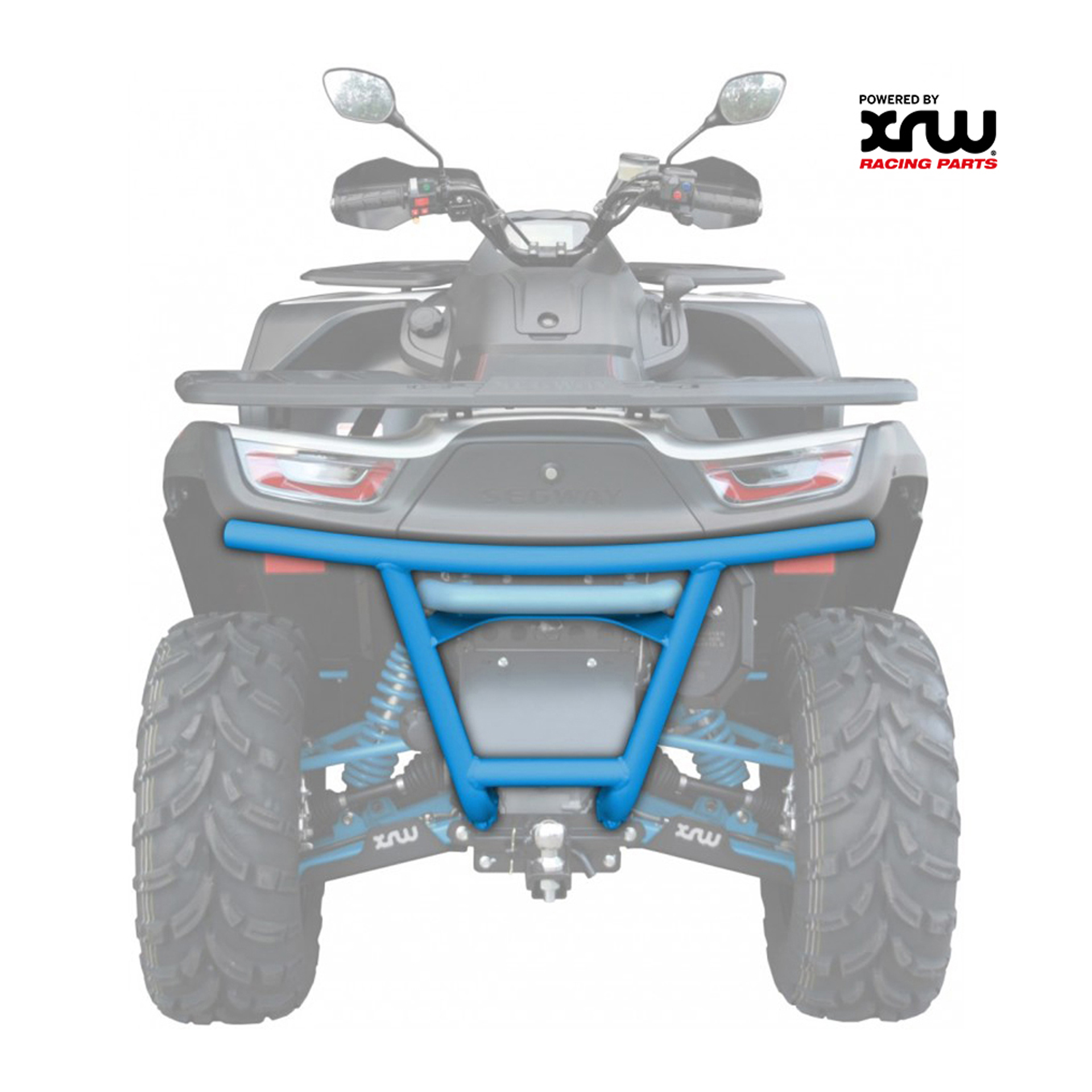 REAR BUMPER BLUE - SNARLER AT6 REAR BUMPER BLUE - SNARLER AT6