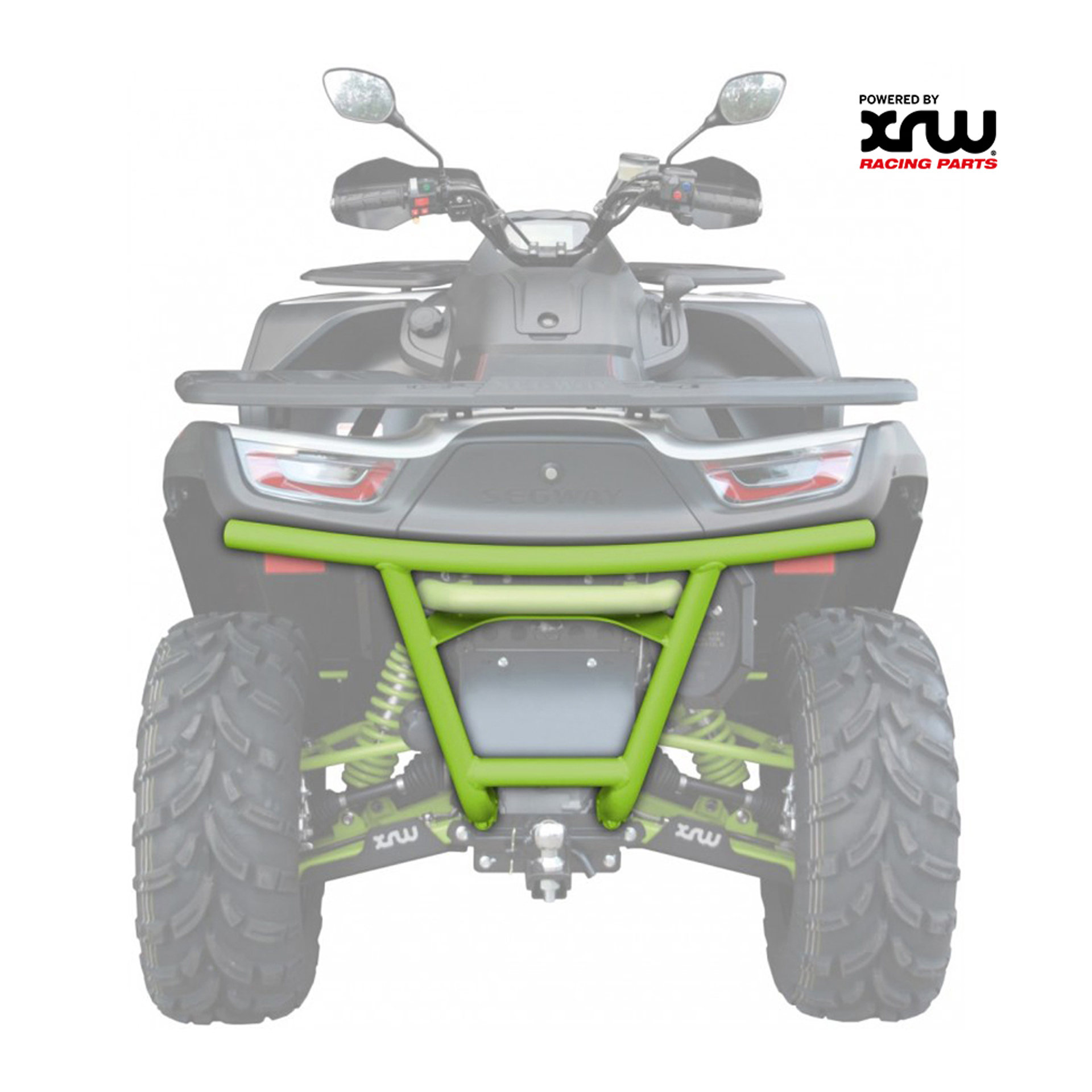 REAR BUMPER GREEN - SNARLER AT6 REAR BUMPER GREEN - SNARLER AT6