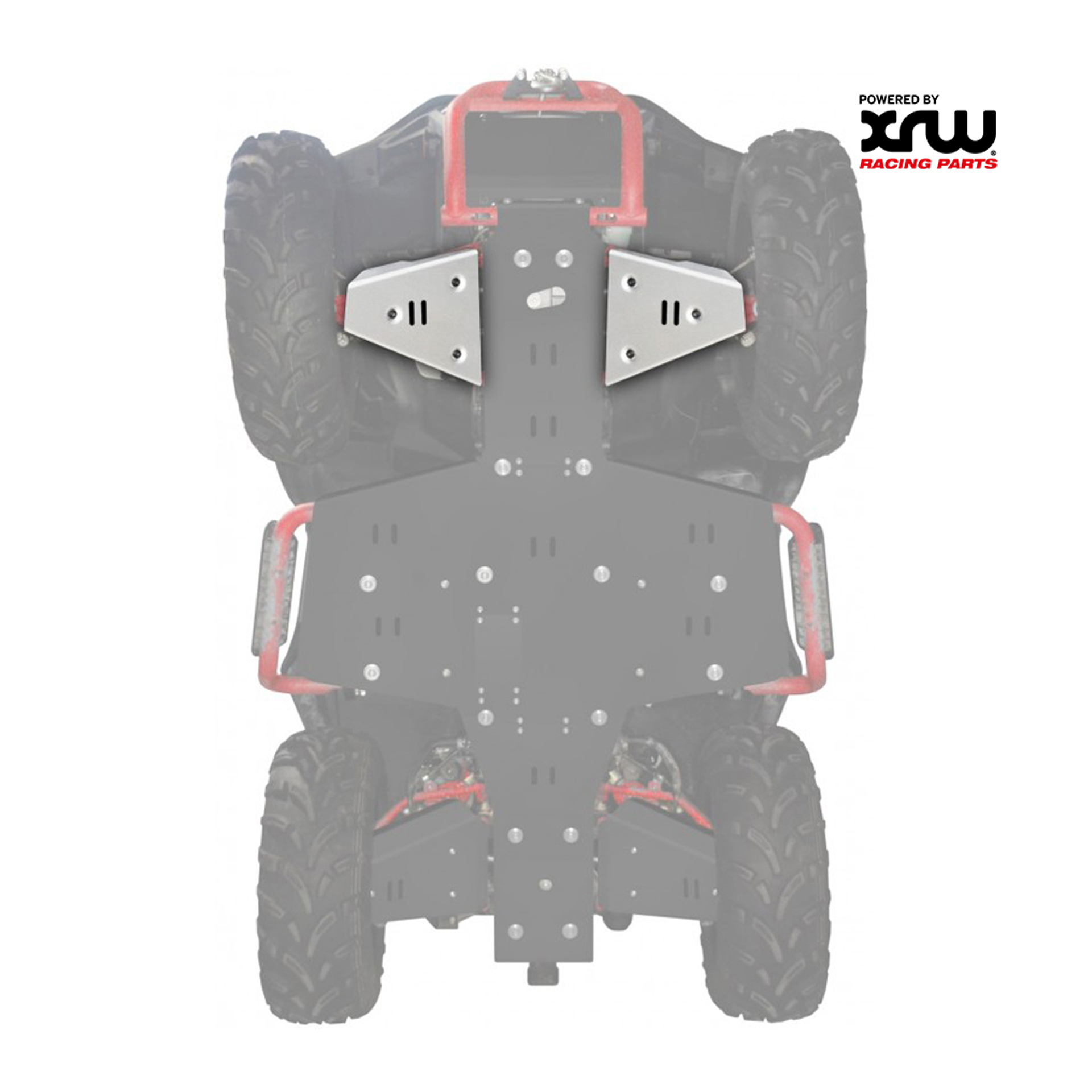 FRONT A-ARM PROTECTIONS ALU KIT - SNARLER AT6 FRONT A-ARM PROTECTIONS ALU KIT - SNARLER AT6