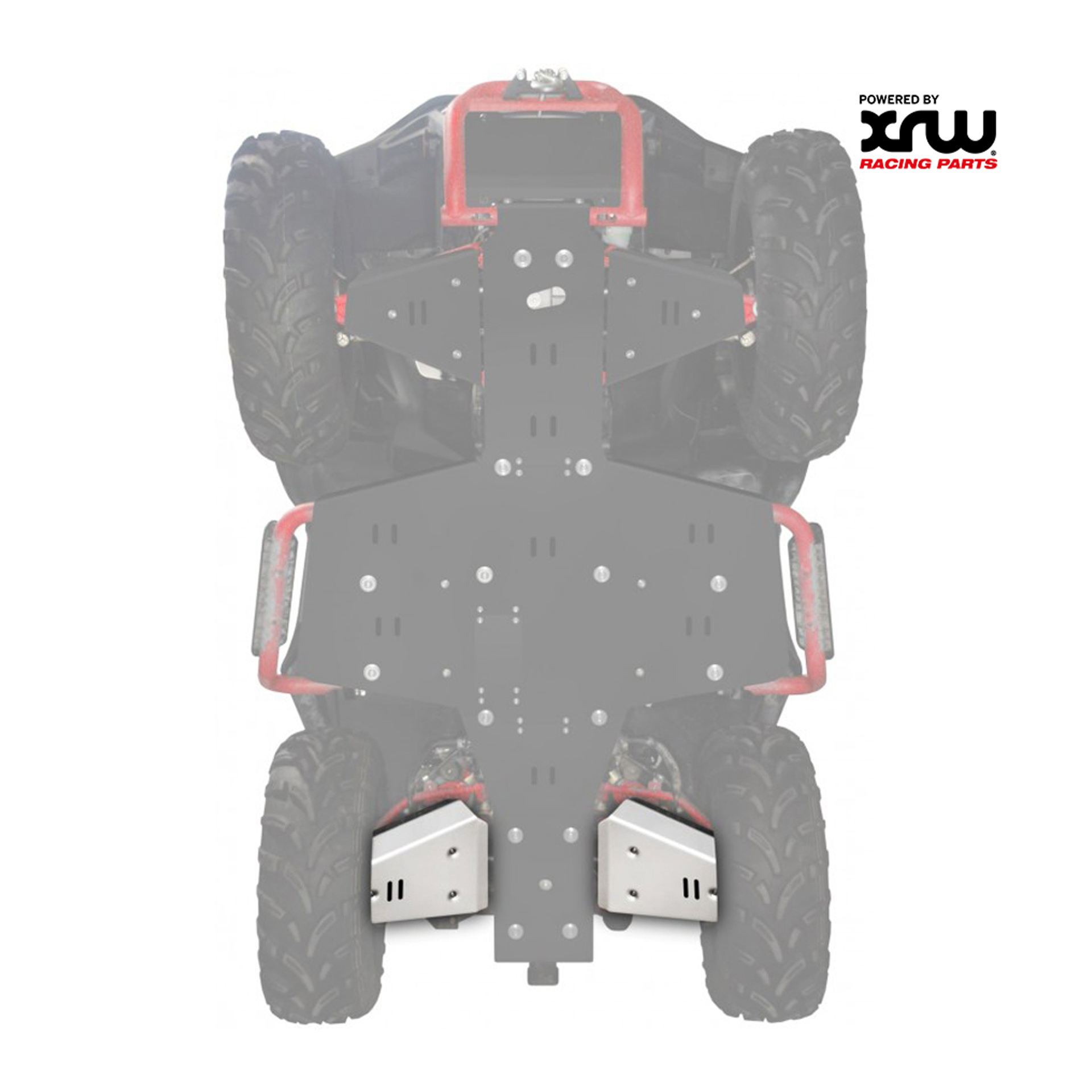REAR A-ARM PROTECTIONS ALU KIT - SNARLER AT6 REAR A-ARM PROTECTIONS ALU KIT - SNARLER AT6