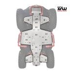 UNDER FRAME PROTECTION ALU KIT - SNARLER AT6 L UNDER FRAME PROTECTION ALU KIT - SNARLER AT6 L