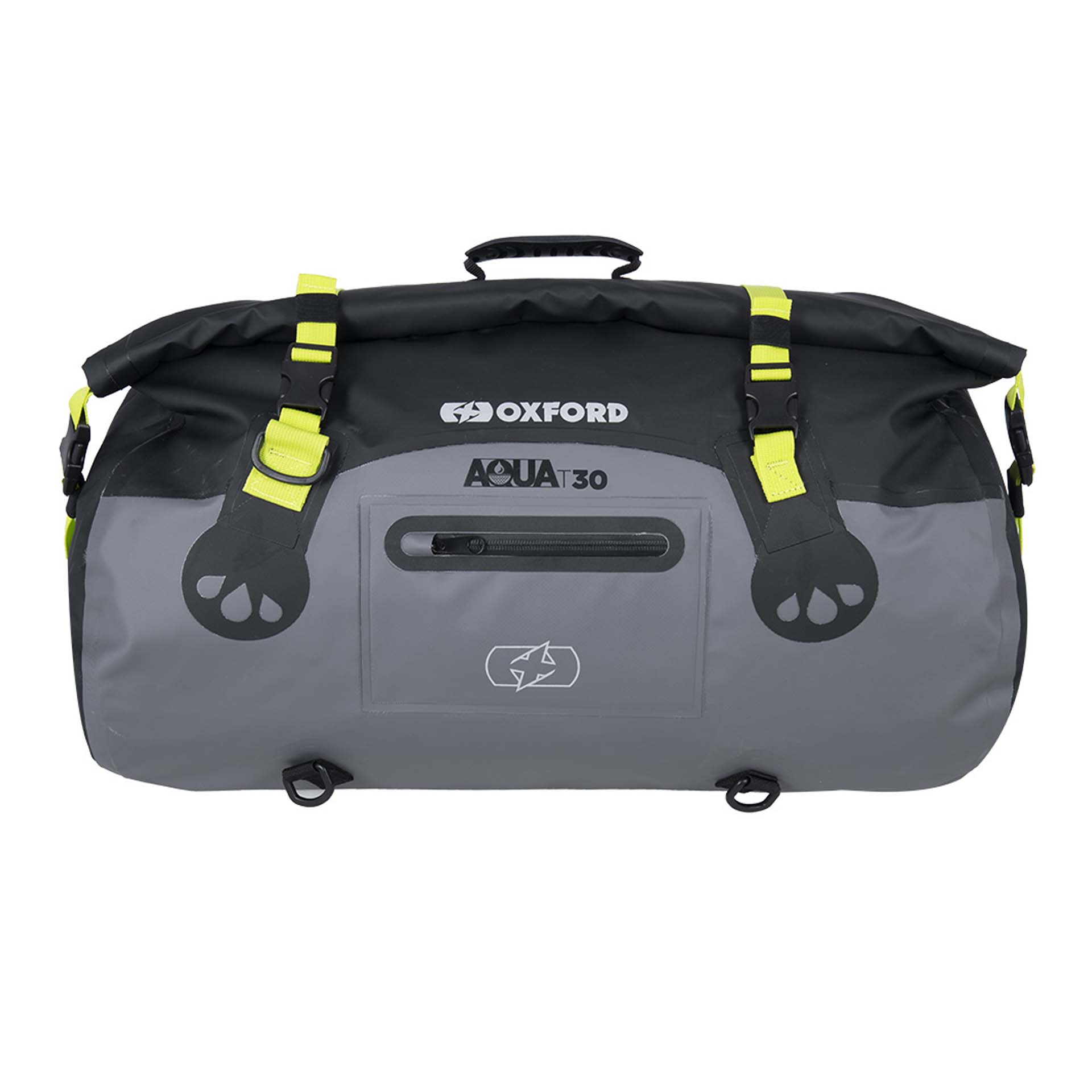 OXFORD SACO AQUA ROLL BAG T-30 PRETO/CINZA/FLUOR