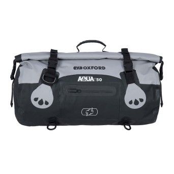 OXFORD SACO AQUA ROLL BAG T-50 PRETO/CINZA