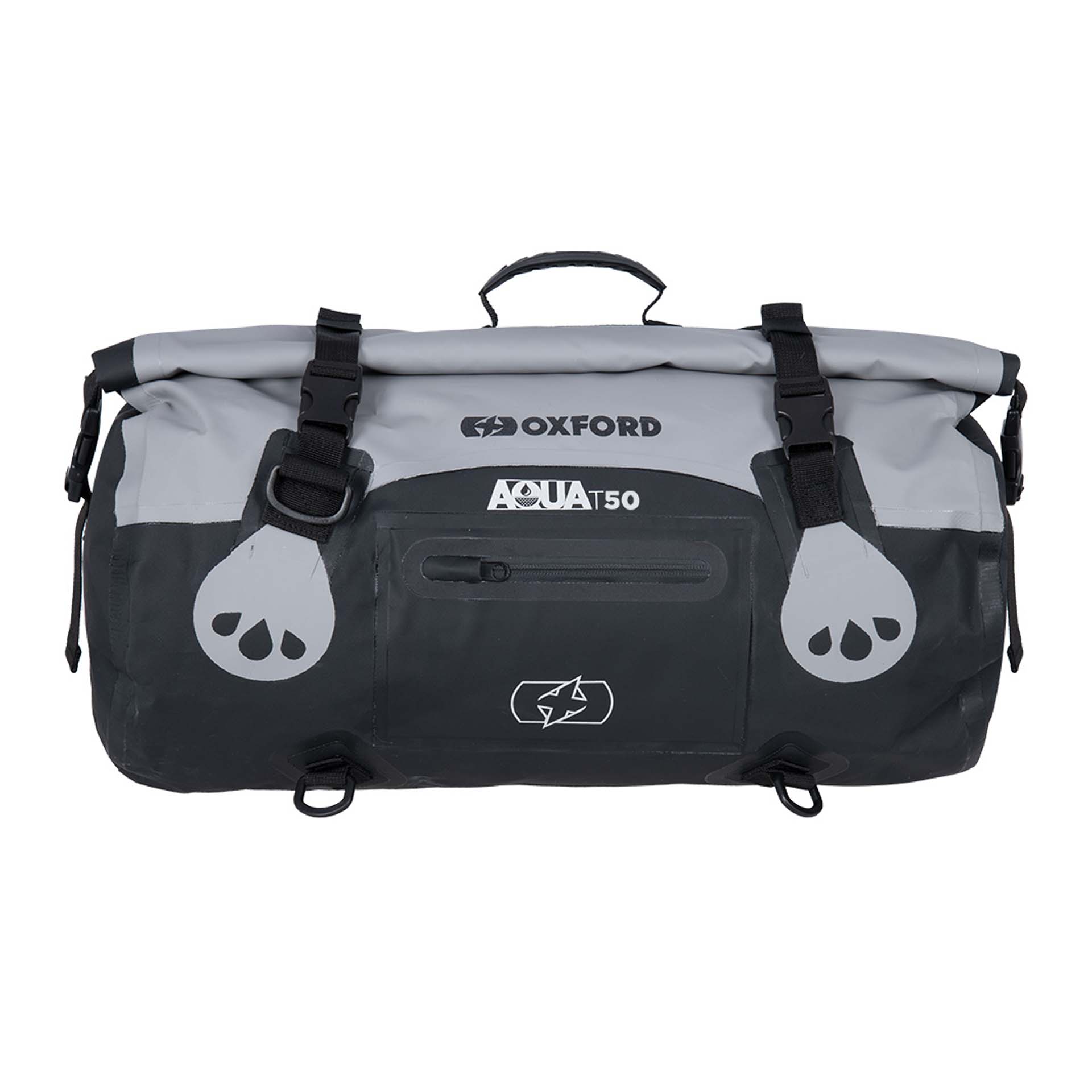 OXFORD SACO AQUA ROLL BAG T-50 PRETO/CINZA