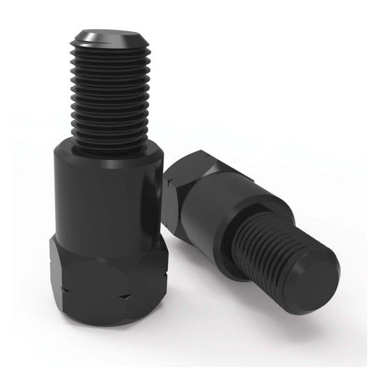 OXFORD ADAPTADOR ESPELHO 10MM A 10MM REV PRETO