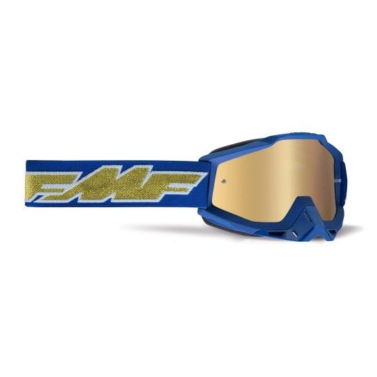 FMF OCULOS POWERBOMB ROCKET AZ NAVY/DOURADO ESPELHADO DOURAD