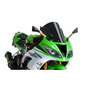 PUIG ZX-6R 636 2009-14/ZX10R 2008-10 VIDRO RACING PRETO