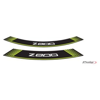 PUIG Z800 FITAS DE RODA PERSONALIZADAS VERDE