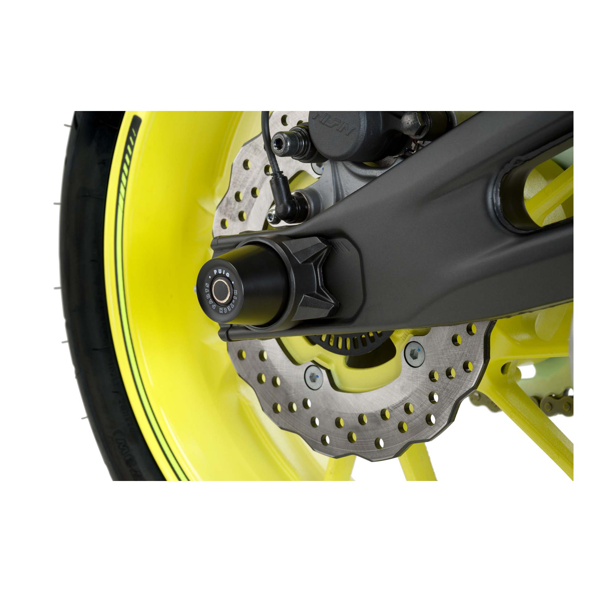 PUIG MT-07 14-15 PROTETOR DE ESCORA PRETO RACING PUIG MT-07 14-15 PROTETOR DE ESCORA PRETO RACING