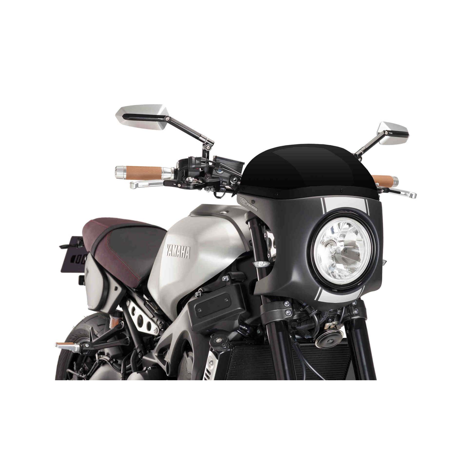 PUIG XSR900 2016 SEMI-CARNAGEM RETRO PRETA 180MM