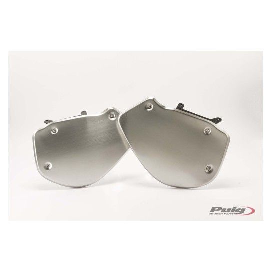 PUIG  R NINE T SCRAMBLER 2016-17 TAMPAS LATERAIS PRATA