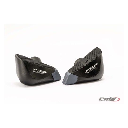 PUIG R19 BLACK FRAME SLIDERS APRILIA RS 660 2021