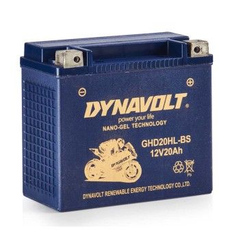 DYNAVOLT BATERIA GHD20HL-BS NANO GEL YTX20HL-BS