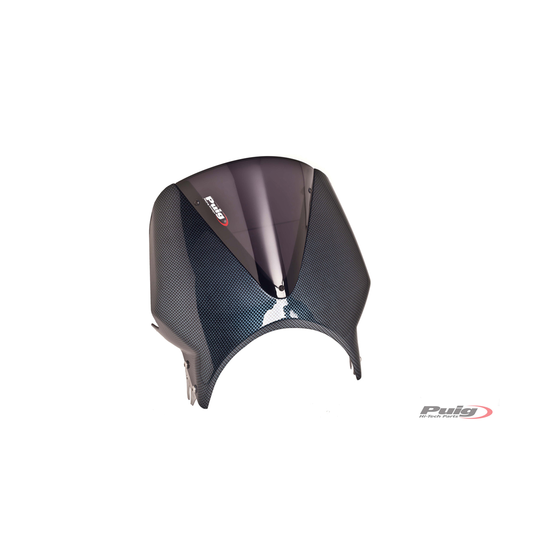 PUIG DUCATI MONSTER 695 2006/7 VISOR CARBONO COM VIDRO FUMAD PUIG DUCATI MONSTER 695 2006/7 VISOR CARBONO COM VIDRO FUMAD