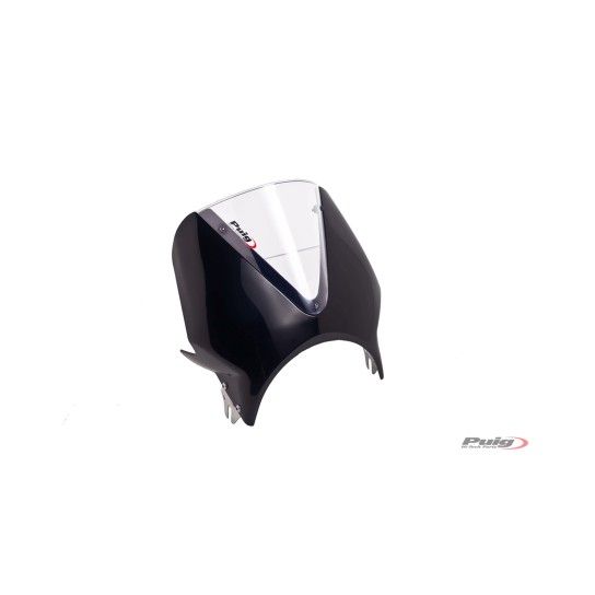 PUIG CB600F 2003-04 VISOR PRETO COM VIDRO TRNSPARENTE