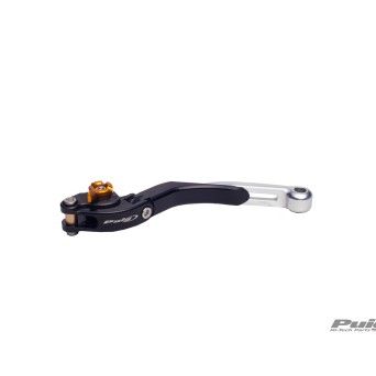 PUIG MANETE EMBRAIAGEM 3.0 PRATA EXTENSIVEL PRETO AFIN. OURO