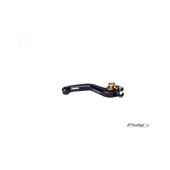PUIG MANETE DE TRAVAO 3.0 CURTA PRETA C/AFINADO DOURADO