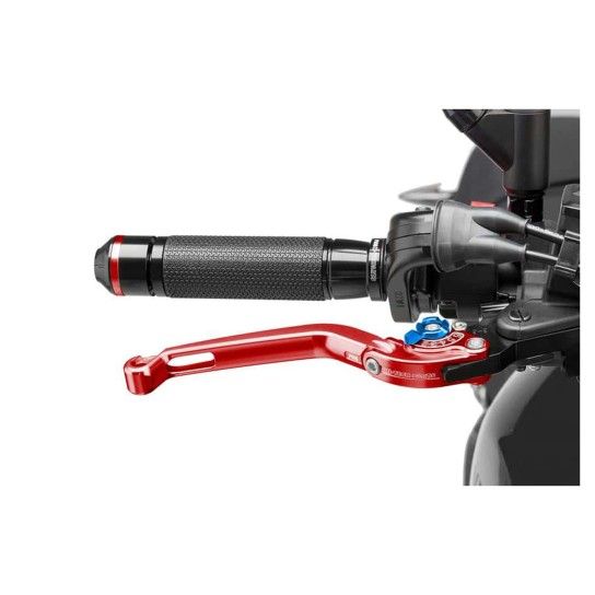 PUIG MANETE DE TRAVAO 2.0 ABATIVEL VERMELHA C/AFINADOR AZUL