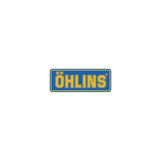 OHLINS AUTOCOLANTE AMARELO/AZUL 47/125