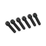 PUIG UNIVERSAL KIT PARAFUSOS ABOMBADOS PRETOS 6x30 PUIG UNIVERSAL KIT PARAFUSOS ABOMBADOS PRETOS 6x30