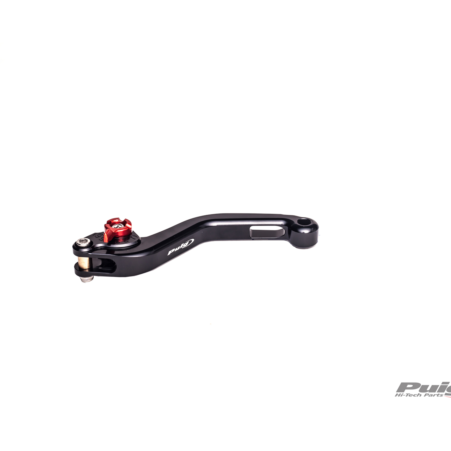 PUIG MANETE DE EMBRAIAGEM 3.0 CURTA PRETA C/AFIN.VERMELHO