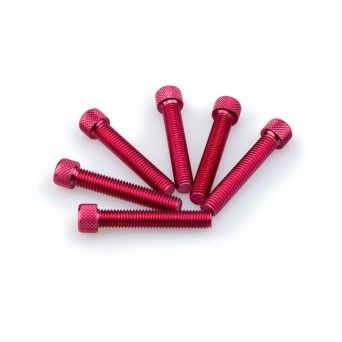 PUIG UNIVERSAL KIT PARAFUSOS ABOMBADOS VERMELHOS8X45