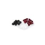 PUIG UNIVERSAL KIT PARAFUSO ANODIZADO VISEIRA VERMELHO