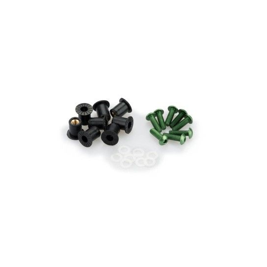 PUIG UNIVERSAL KIT PARAFUSO ANODIZADO VISEIRA VERDE