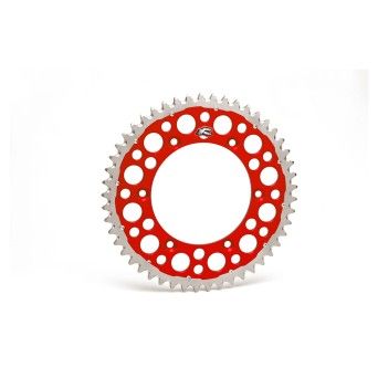 RENTHAL REAR SPROCKET TWINRING RED HONDA