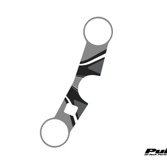 PUIG GSXR1000 2003 PROTECTOR PLATINA RADIKAL CINZA