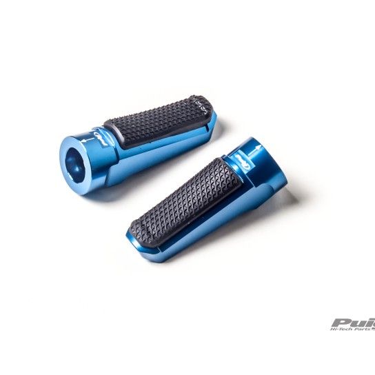 PUIG SPORT FOOTPEGS BLUE