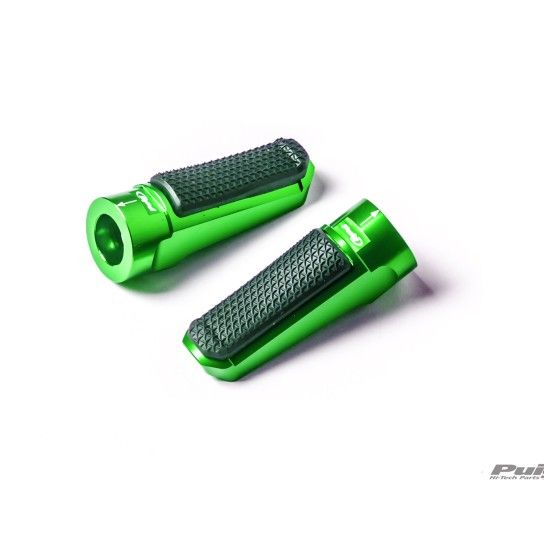 PUIG SPORT FOOTPEGS GREEN