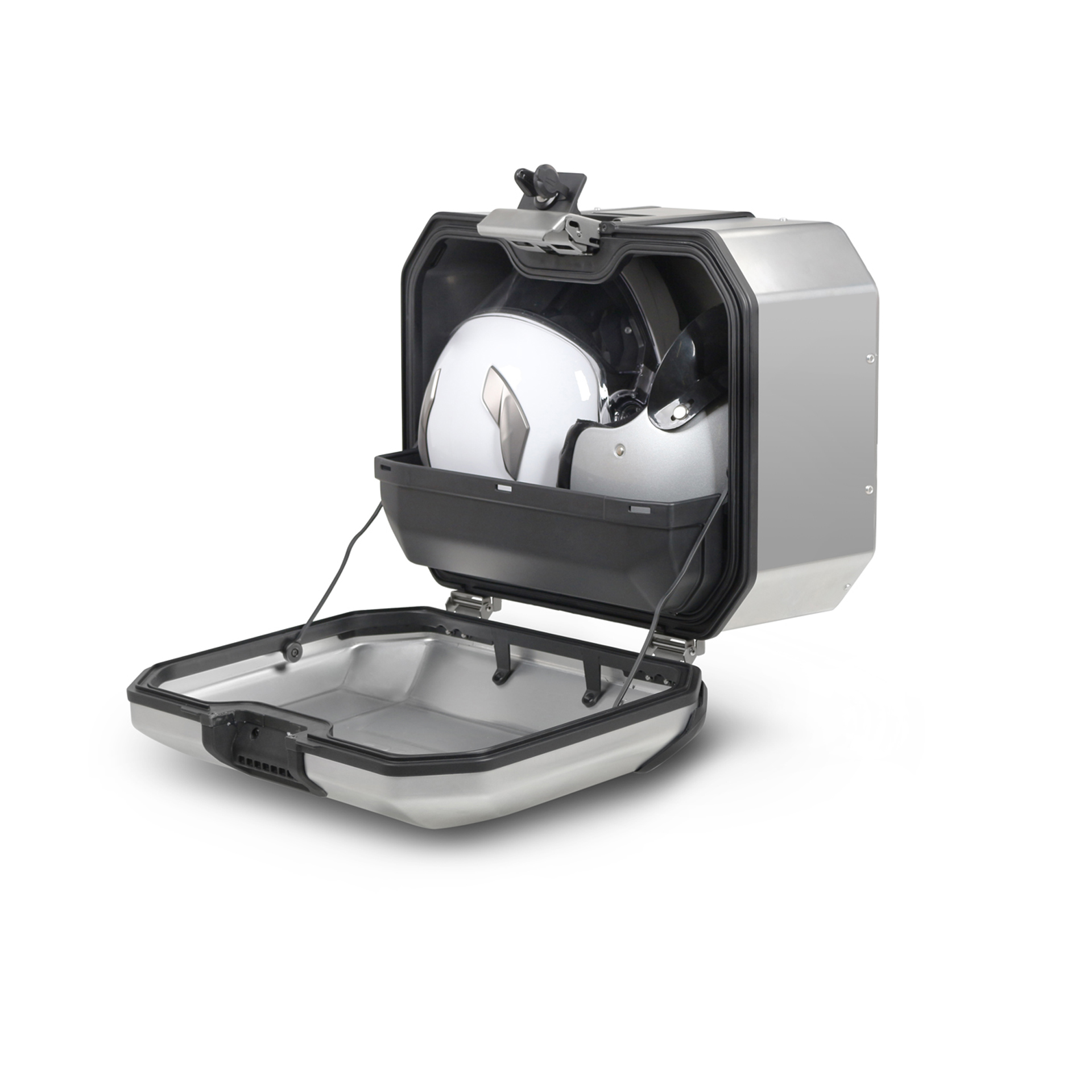 SHAD LEFT SIDE ALUMINIUM CASE TERRA 47LT SHAD LEFT SIDE ALUMINIUM CASE TERRA 47LT
