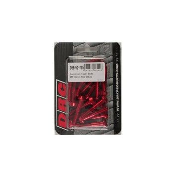 DIRT FREAK PARAFUSO TAPER M6 35mm VERMELHO 20UNID