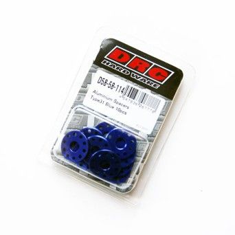 DIRT FREAK ESPAADOR M6 20mm TIPO-31 AZUL 10UNID