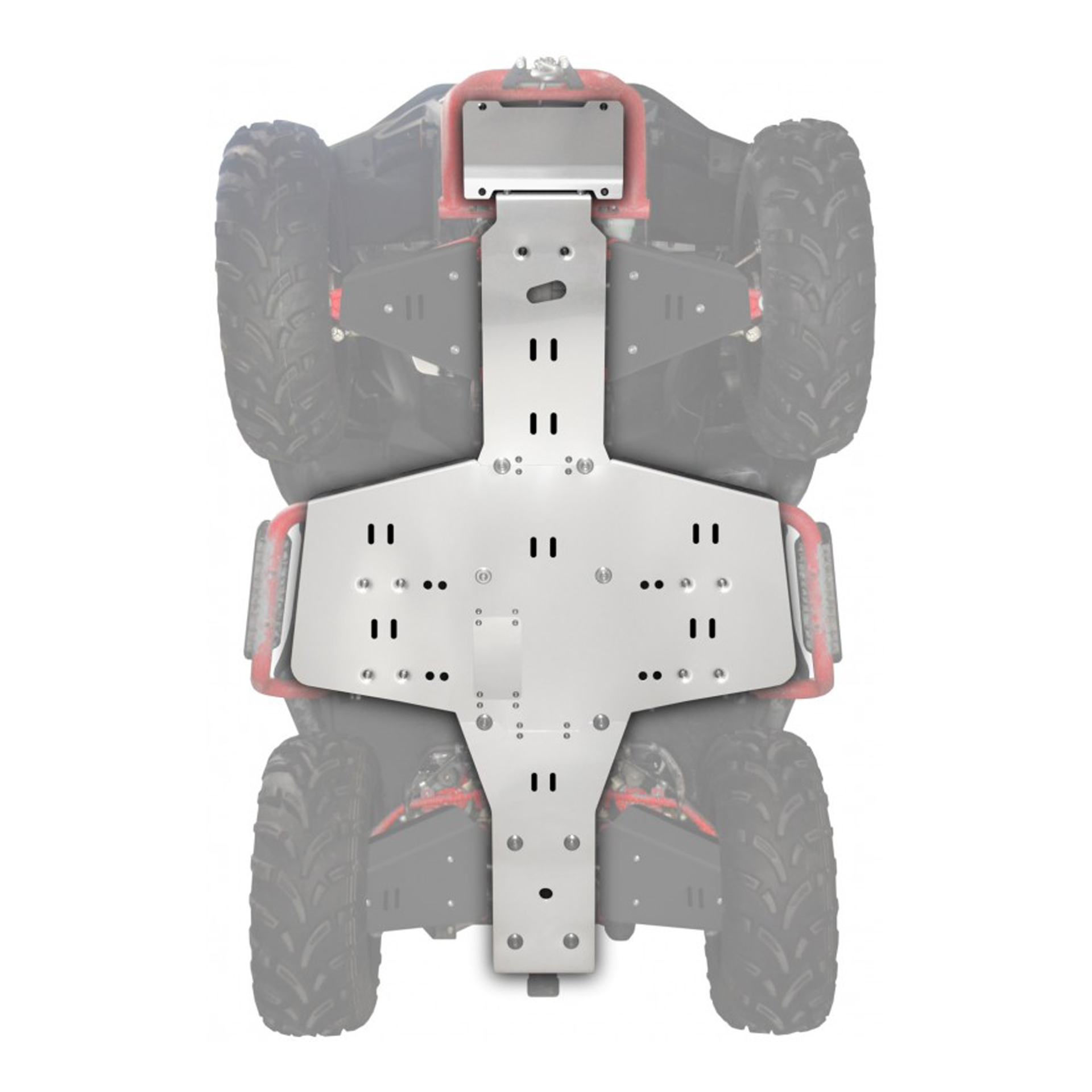 UNDER CENTRAL FRAME PROTECTION ALU - SNARLER AT6 S UNDER CENTRAL FRAME PROTECTION ALU - SNARLER AT6 S