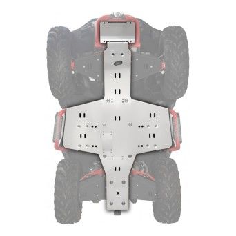 UNDER CENTRAL FRAME PROTECTION ALU - SNARLER AT6 S