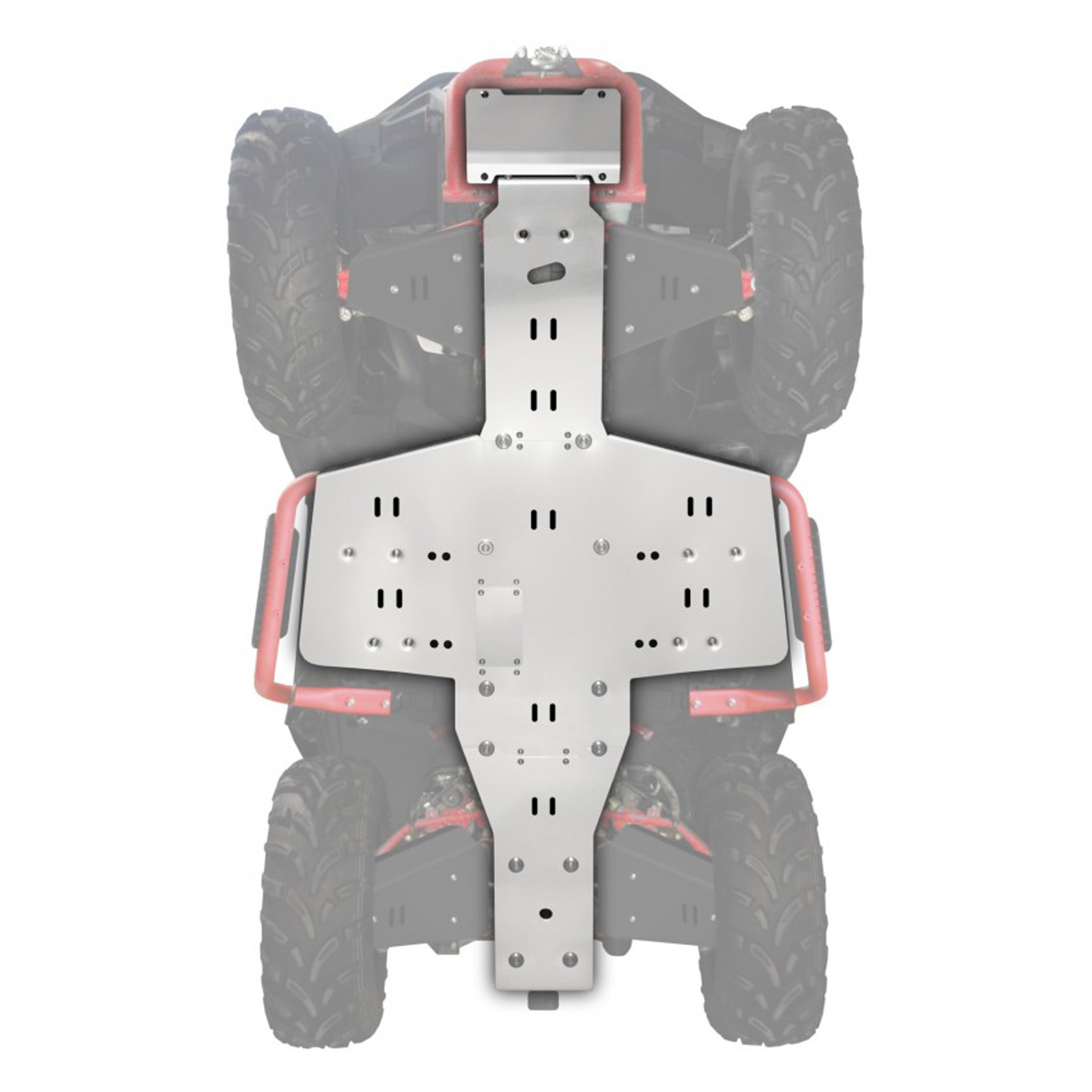 UNDER CENTRAL FRAME PROTECTION ALU - SNARLER AT6 L UNDER CENTRAL FRAME PROTECTION ALU - SNARLER AT6 L