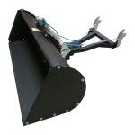 PLOW BUCKET 1280mm WITH MECHANICAL TILT