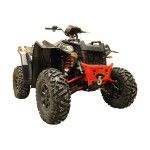 SOPORTE DE CABRESTANTE DELANTERO - POLARIS SCRAMBLER XP