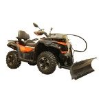 ADAPTADOR BASCULANTE DE HOJA - CFMOTO CFORCE 625