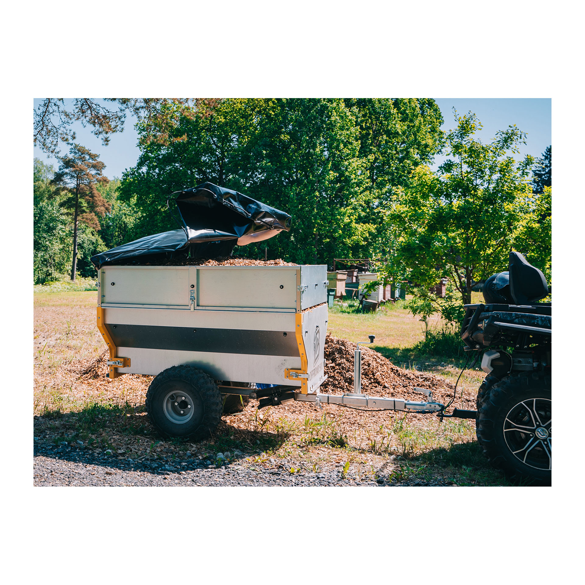 PVC COVER FOR TRAILER OFFROAD 500 PVC COVER FOR TRAILER OFFROAD 500