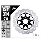 GALFER DISCO WAVE FLOATING COMPLETO ALU 310X5MM